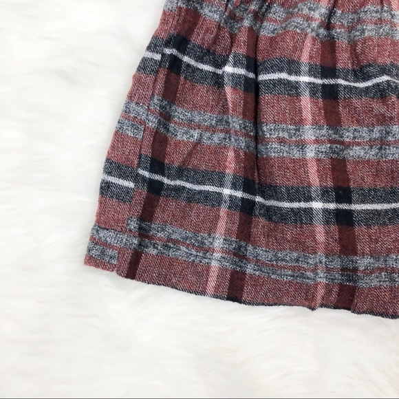 Carter’s Plaid Flannel Button Back Dress Size 6mos - Picture 2 of 6